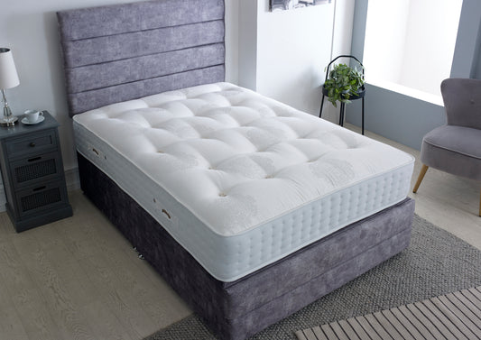 Complete bed with ROYAL CROWN 1000 mattress