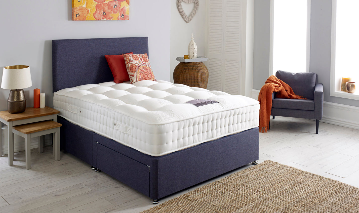 Complete bed with Classic wool 800 mattress